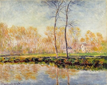 Paisajes Painting - Las orillas del río Epte en Giverny Paisaje de Claude Monet